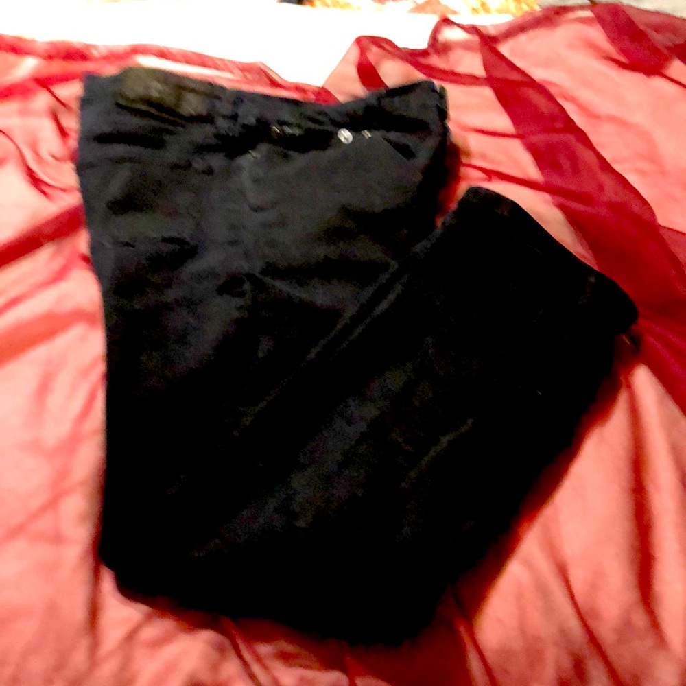 Polo Ralph Lauren Black (rich in color). 5 pocket. Size L (14/16)